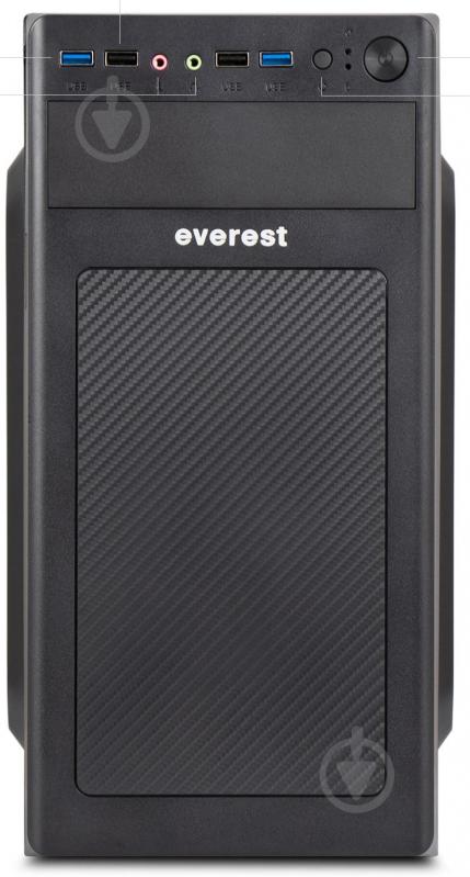 Компьютер Everest Home&Office (1040_1663) black - фото 2