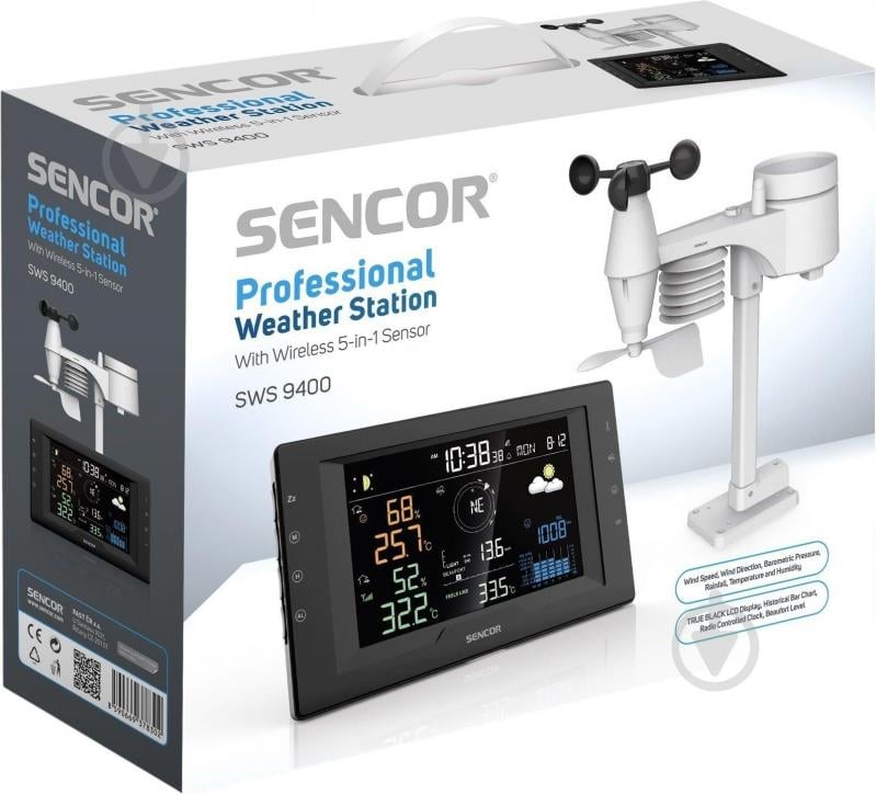 Метеостанция Sencor SWS9400 - фото 9