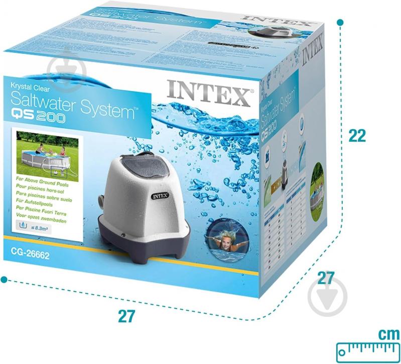Система хлорирования Intex для бассейнов 8327 л 26662 - фото 7
