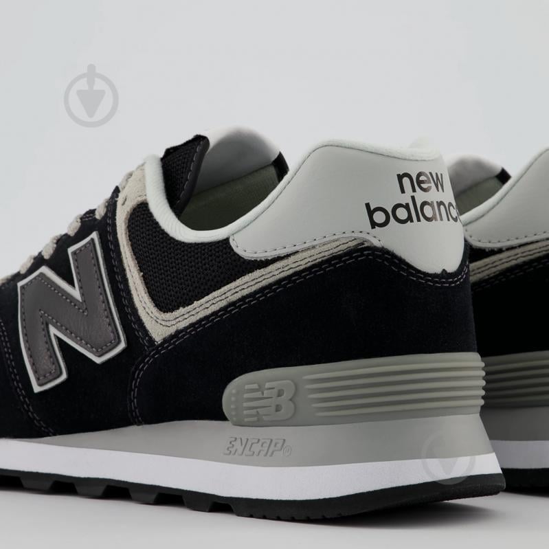 Кроссовки мужские New Balance ML574EGK р.40 черные - фото 6