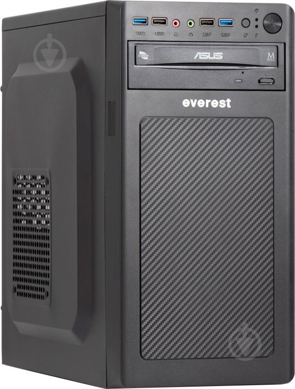 Компьютер Everest Home&Office 1040 (1040_1664) black - фото 1