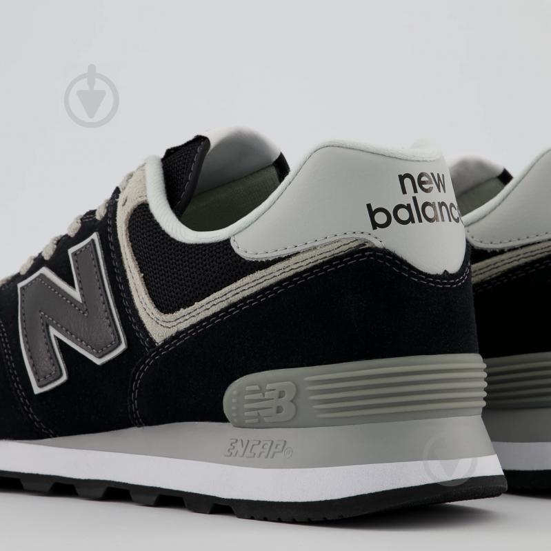 Кроссовки мужские New Balance ML574EGK р.42 черные - фото 6