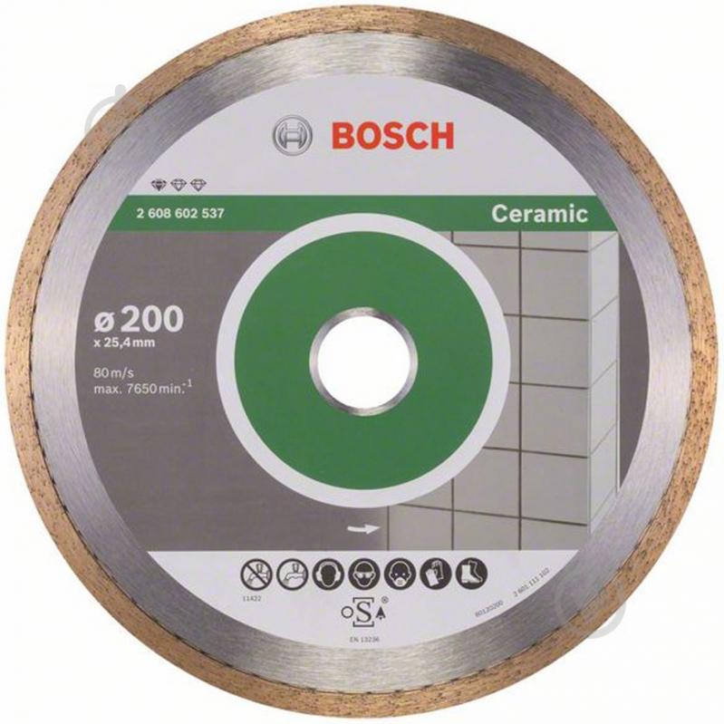 Диск алмазний відрізний Bosch Professional 200x1,6x25,4 2.608.602.537 - фото 2