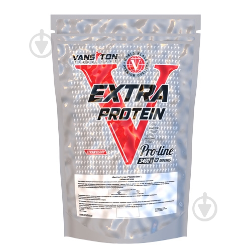 Протеїн Vansiton Extra Полуниця 3,4 кг - фото 1