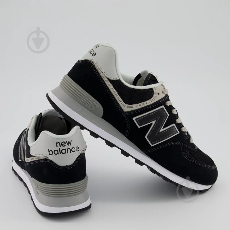 Кроссовки мужские New Balance ML574EGK р.42,5 черные - фото 5