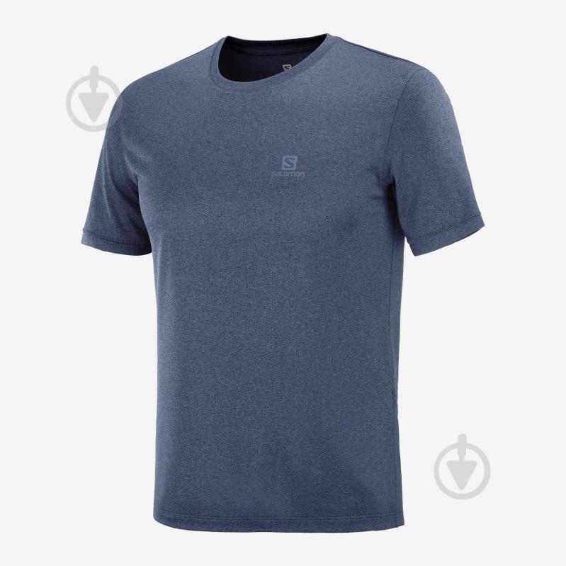 Футболка Salomon EXPLORE TEE M LC1500700 р.S синій - фото 1