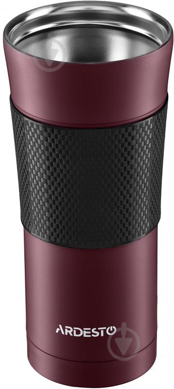 Термочашка Ardesto To Go 450 мл бордовая AR2645SMR - фото 1 Термочашка Ardesto To Go 450 мл бордовая AR2645SMR - фото 1