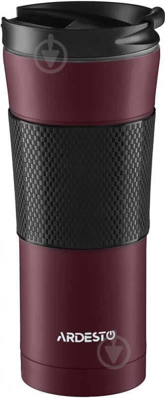 Термочашка Ardesto To Go 450 мл бордовая AR2645SMR - фото 2 Термочашка Ardesto To Go 450 мл бордовая AR2645SMR - фото 2