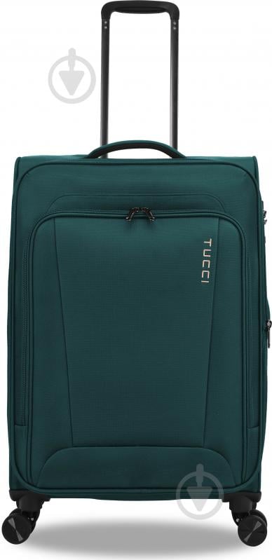 Чемодан Tucci MS-3004R S 35 л бирюзовый - фото 3