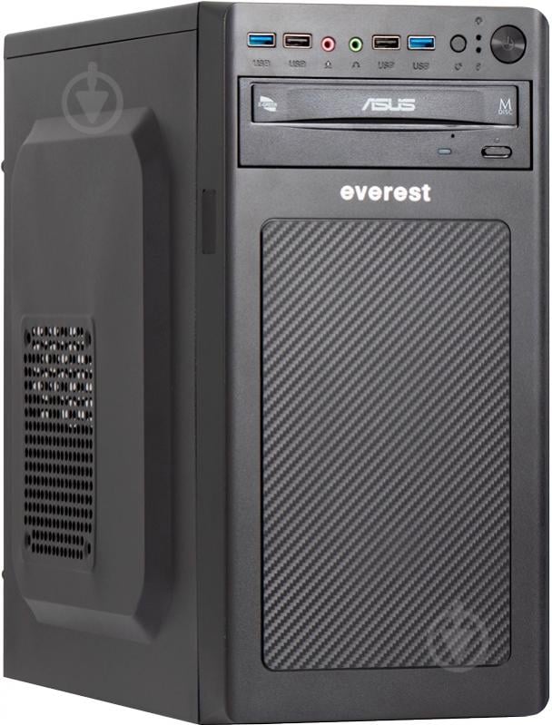 Компьютер Everest Home&Office 1040 (1040_1673) black - фото 2