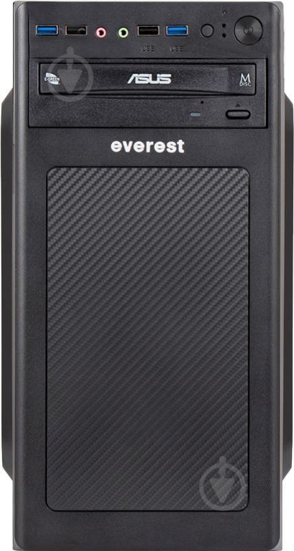 Компьютер Everest Home&Office 1040 (1040_1673) black - фото 1