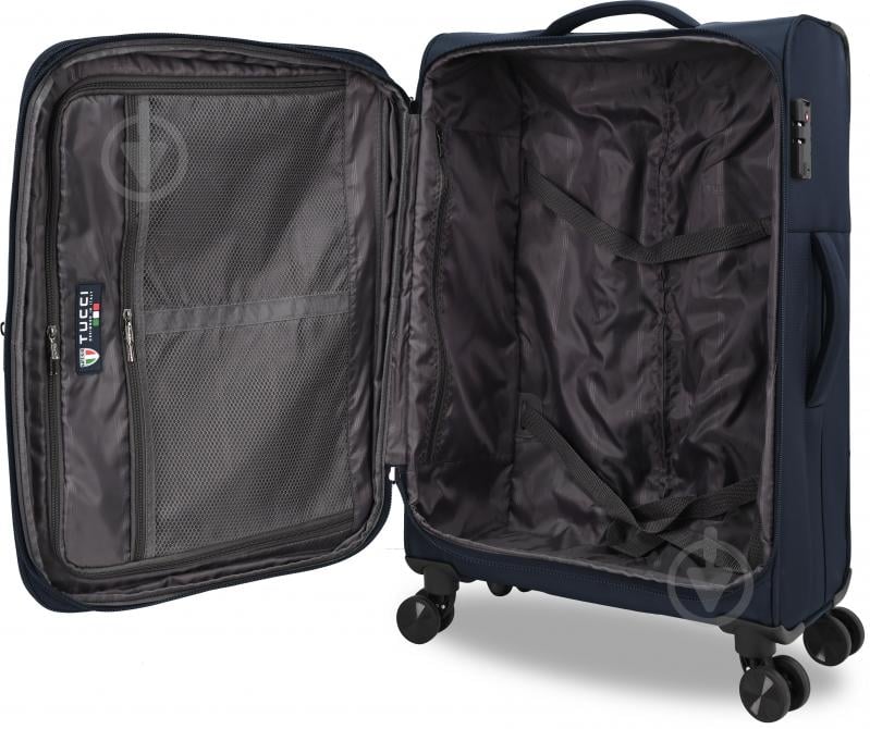 Чемодан Tucci MS-3004R L 88 л синий - фото 6 Чемодан Tucci MS-3004R L 88 л синий - фото 6