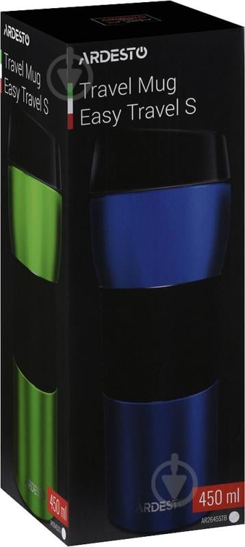 Термочашка Ardesto Easy travel S 450 мл (AR2645STB) - фото 7