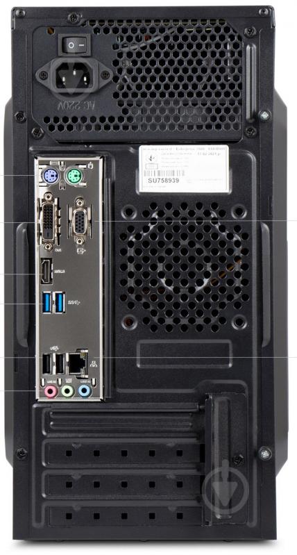 Компьютер Everest Home&Office (1040_1675) black - фото 4