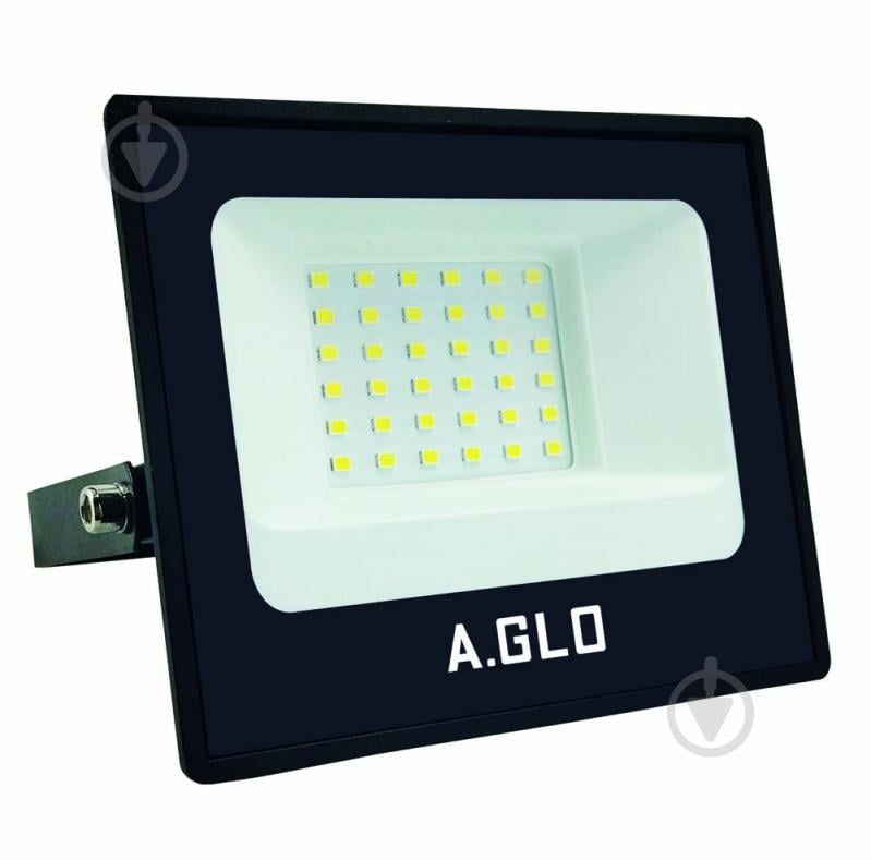 Прожектор светодиодный A.GLO GL-22-30 30 Вт IP65 черный 58904 - фото 2