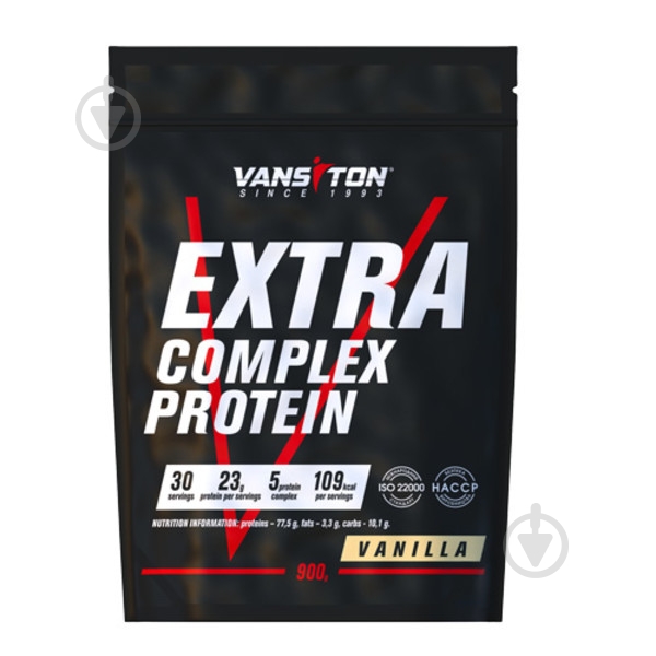 Протеин Vansiton Extra Ваниль 900 г - фото 1