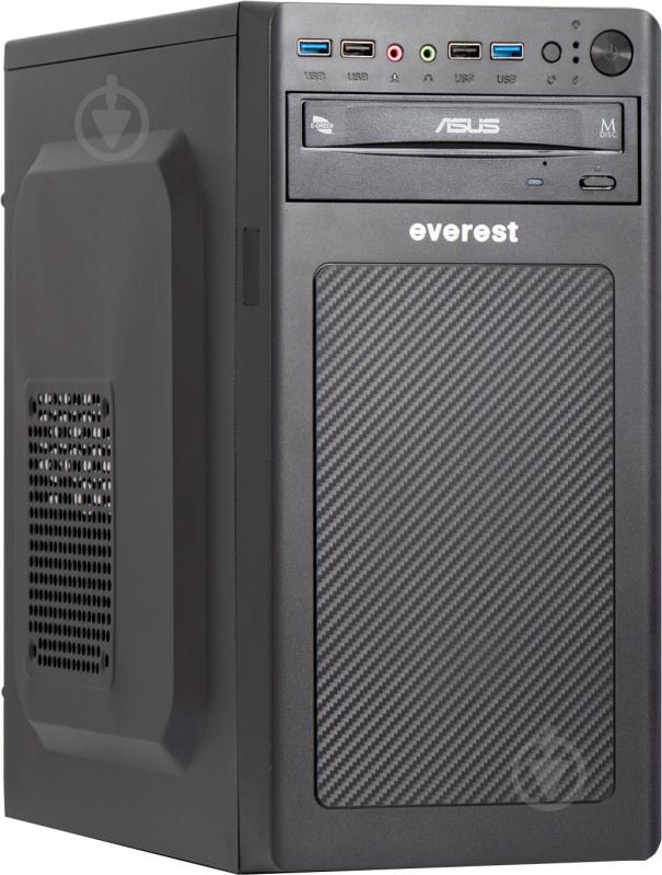 Комп'ютер Everest Home&Office 1040 (1040_1676) black - фото 1