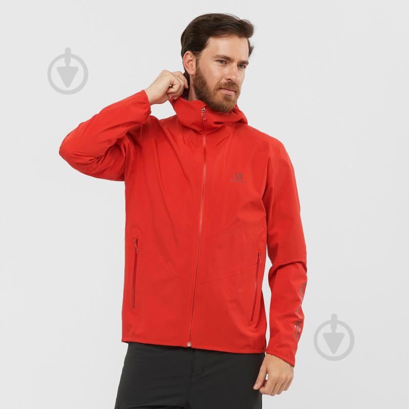 Куртка мужская демисезонная Salomon OUTLINE JACKET M LC1509000 р.S красная - фото 4