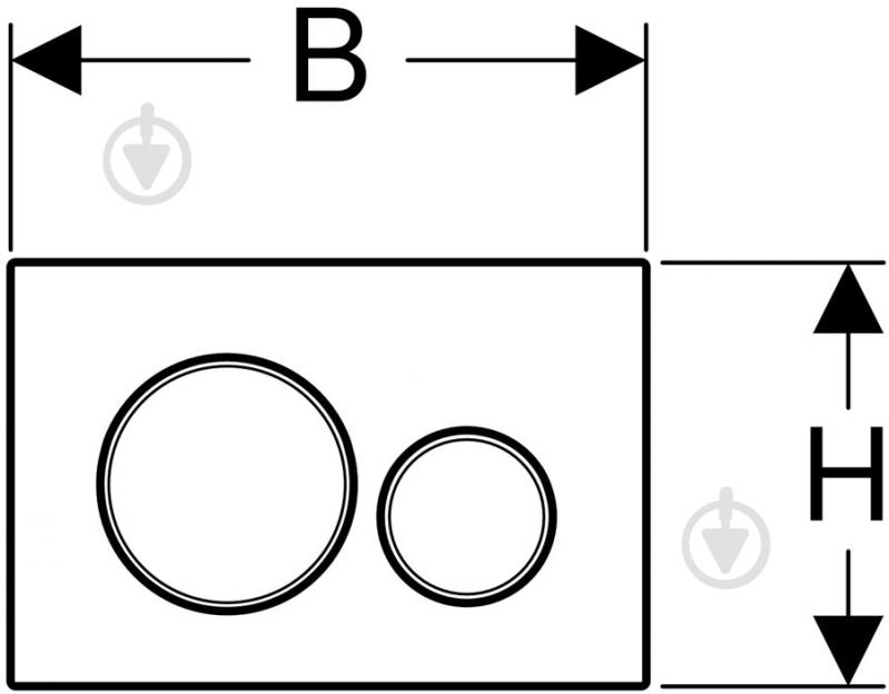 Панель смыва Geberit Sigma 20 (115.882.KJ.1) - фото 3