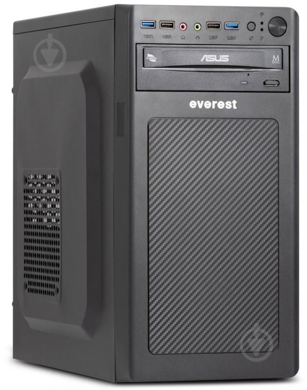 Компьютер Everest Home&Office (1040_1680) black - фото 1