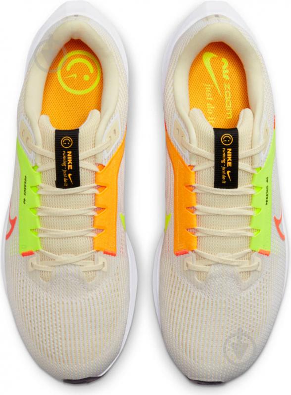 Кросівки чоловічі Nike AIRZOOM PEGASUS 40 DV3853-101 р.42,5 бежеві - фото 6