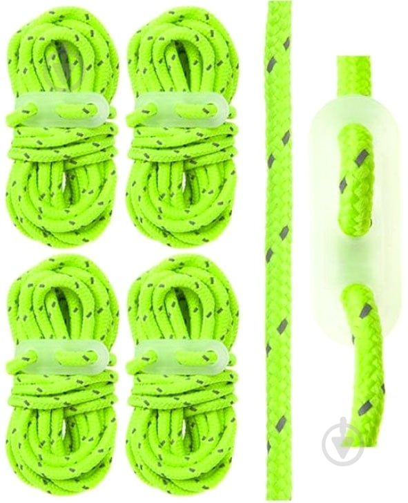 Ветрооттяжки Hi Vis Guy Ropes 4 шт. Summit 3,8 м - фото 1
