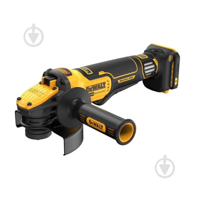 Болгарка (угловая шлифмашина) DeWalt DCG416VSN аккумуляторная бесщёточная XR 125мм - фото 1