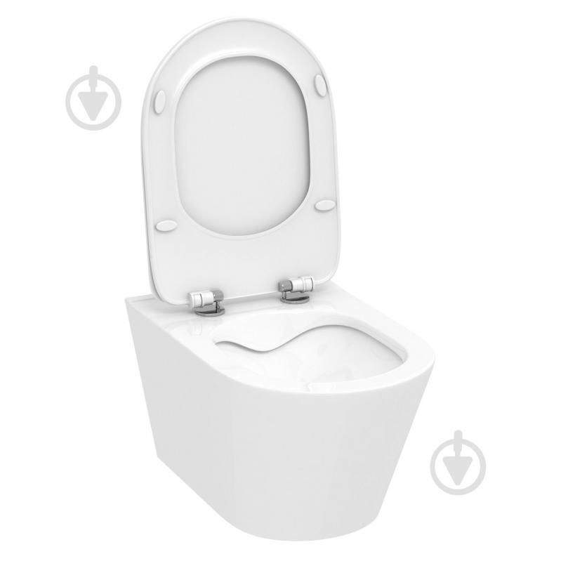 Унитаз подвесной Imprese Vyskov Rimless i11312 - фото 3