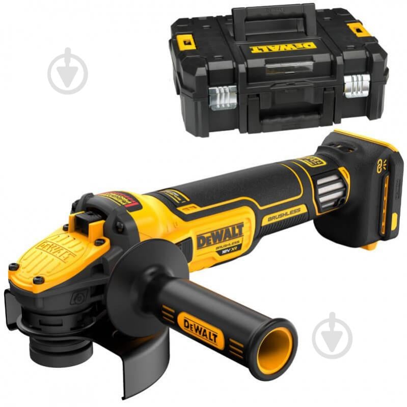 Болгарка (угловая шлифмашина) DeWalt DCG409VSNT - фото 1