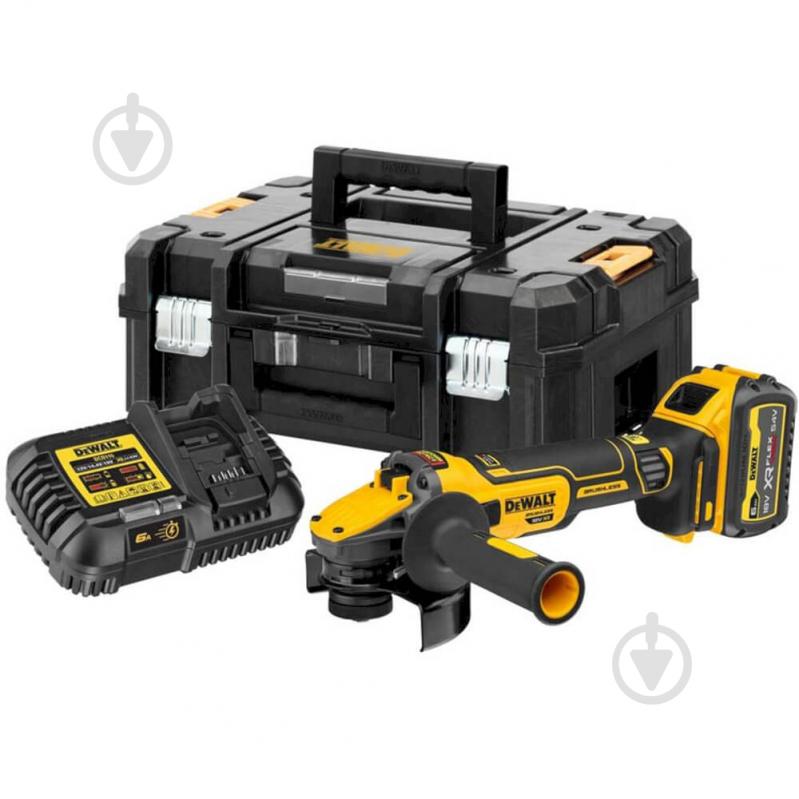 Болгарка (угловая шлифмашина) DeWalt DCG409VST1 - фото 1
