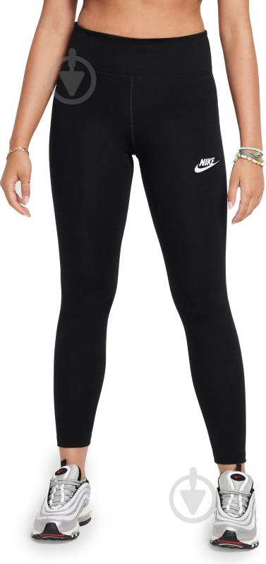 Лосины Nike G NSCLSSC HR TGHT LBR FZ5583-010 р.XL черный - фото 1