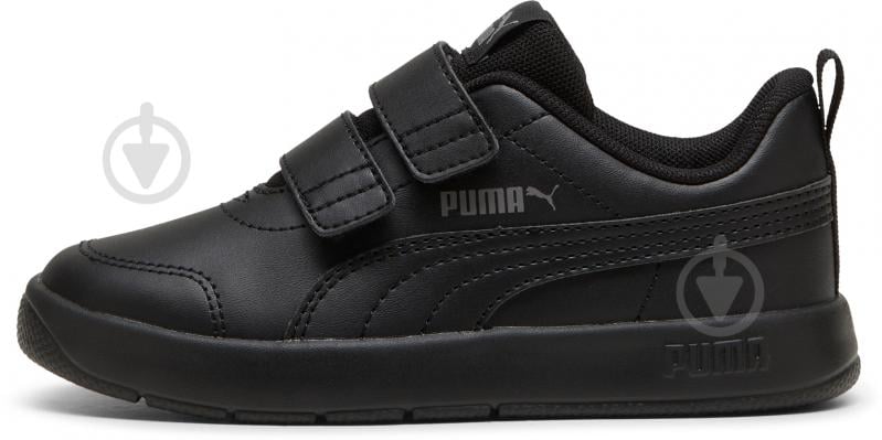 Кросівки дитячі демісезонні Puma COURTFLEX V3 V PS 39764201 р.34 чорні - фото 1