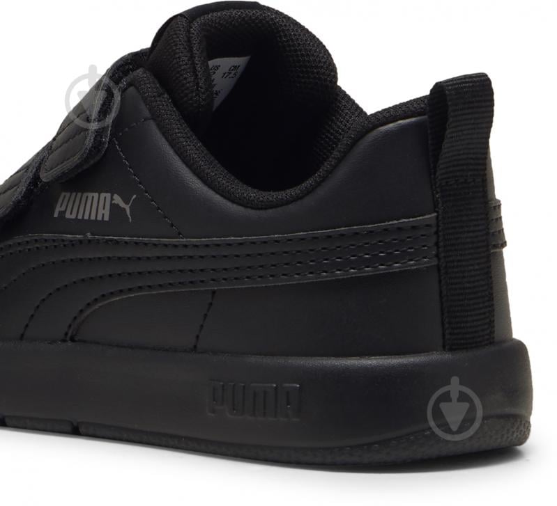 Кросівки дитячі демісезонні Puma COURTFLEX V3 V PS 39764201 р.34 чорні - фото 5