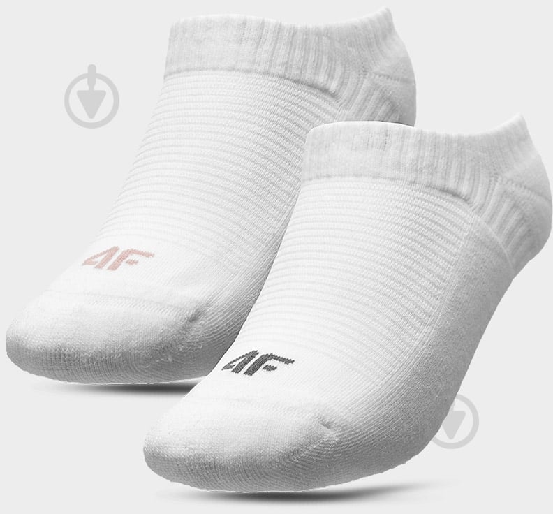 Носки 4F SOCKS FNK 4FSS23UFSOF071-10S р.39-42 белый 2 шт. - фото 1 Носки 4F SOCKS FNK 4FSS23UFSOF071-10S р.39-42 белый 2 шт. - фото 1