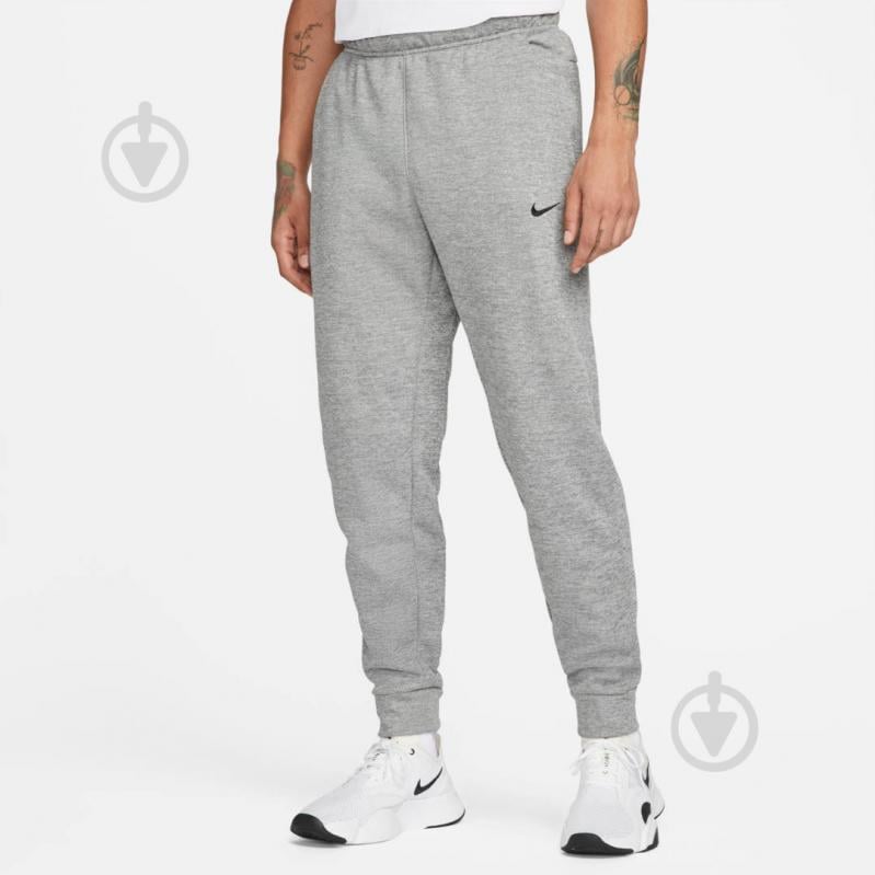 Брюки Nike M NK TF PANT TAPER DQ5405-063 р. M серый - фото 1