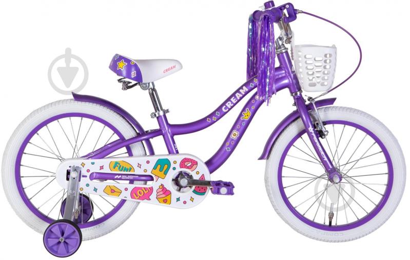 Велосипед Formula 18" 9"(23 см) CREAM OPS-FRK-18-153 фиолетовый - фото 1 Велосипед Formula 18" 9"(23 см) CREAM OPS-FRK-18-153 фиолетовый - фото 1