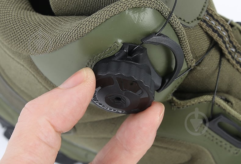 Кроссовки ESDY трекинговые с автошнуровкой SK-10 р.43 оливковые - фото 9