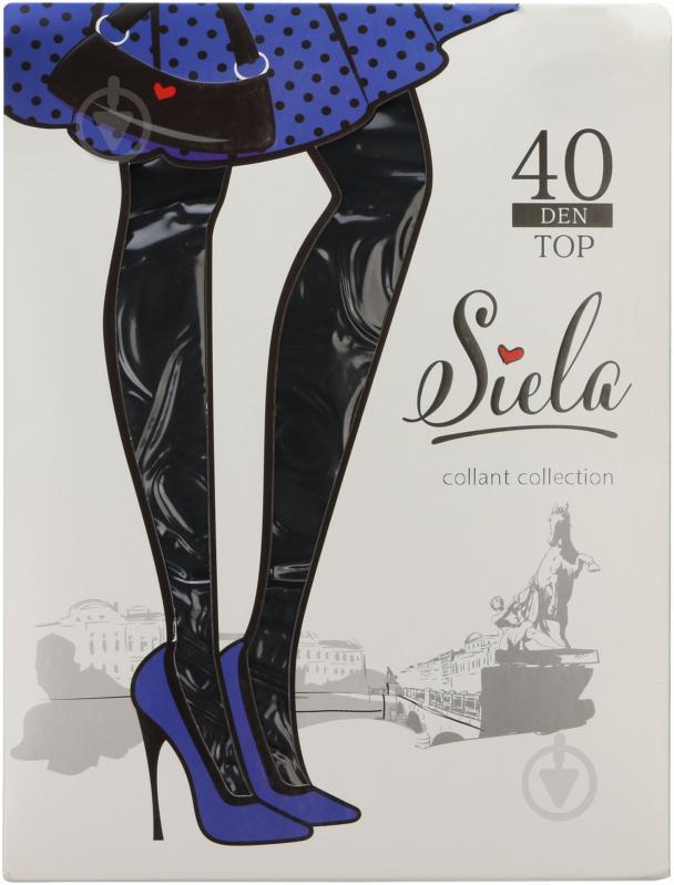 Колготки SIELA TOP 40 den tabaco р. 4 коричневый - фото 1