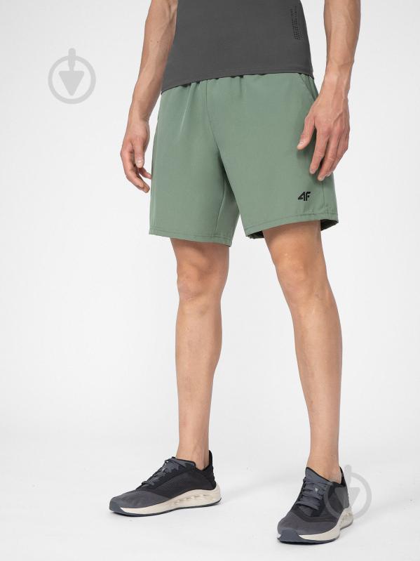 Шорты 4F SHORTS FNK M146 4FSS23TFSHM146-43S р. 3XL зеленый - фото 1