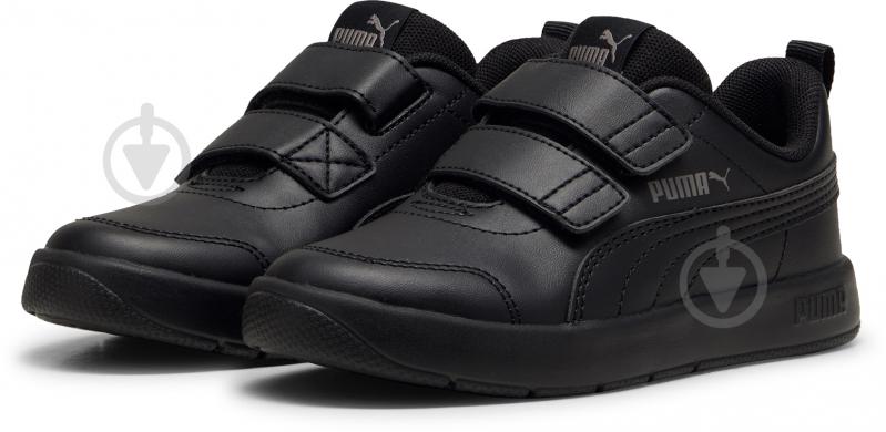 Кроссовки детские демисезонные Puma COURTFLEX V3 V PS 39764201 р.32 черные - фото 3