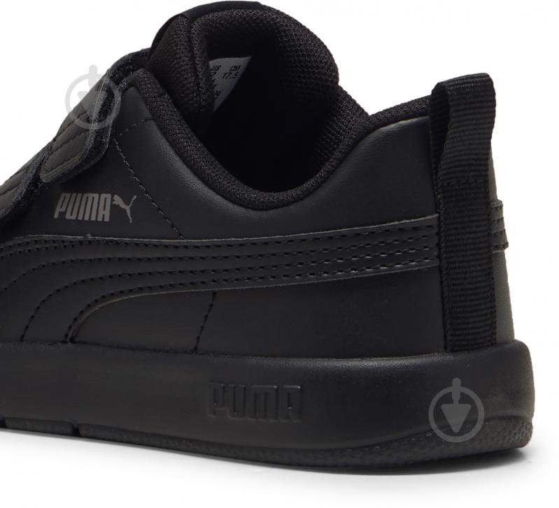 Кроссовки детские демисезонные Puma COURTFLEX V3 V PS 39764201 р.32 черные - фото 5