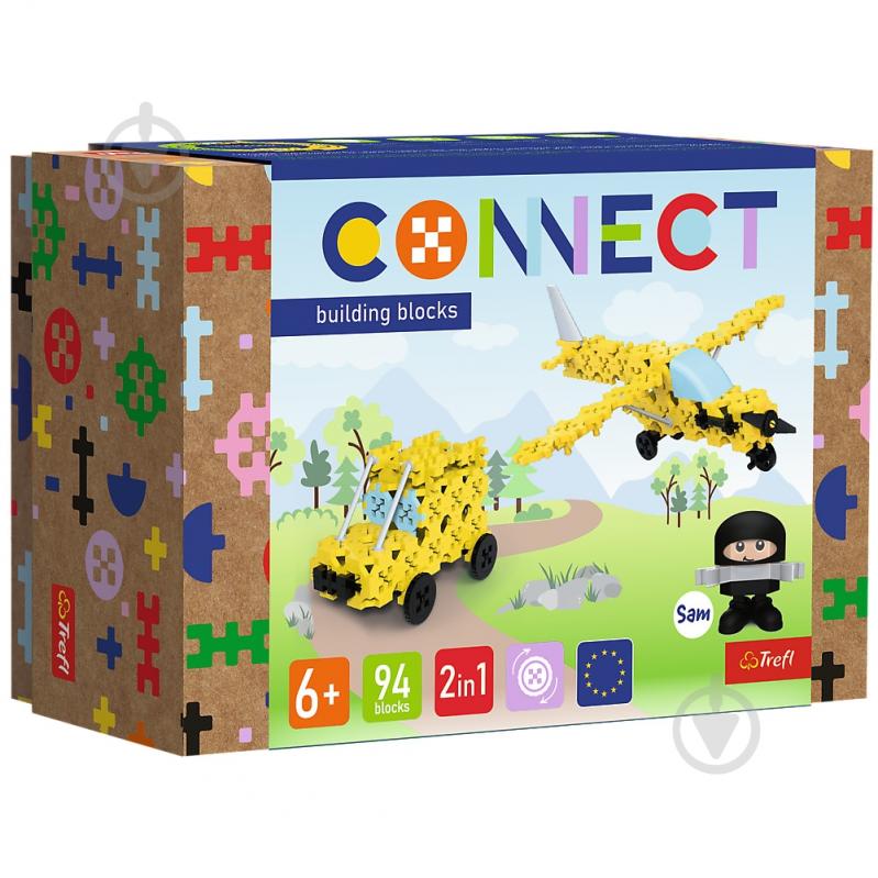 Конструктор Trefl 2в1, 94 деталей 61969 - фото 1 Конструктор Trefl 2в1, 94 деталей 61969 - фото 1