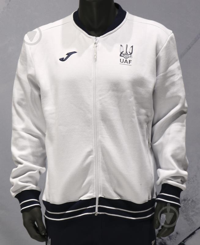 Джемпер Joma CHAQUETA PASEO FED. FUTBOL UCRANIA AT11402A3101 р.XL синій - фото 1