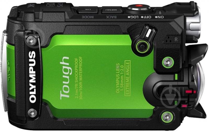 Экшн-камера Olympus TG-Tracker green (V104180EE000) - фото 3
