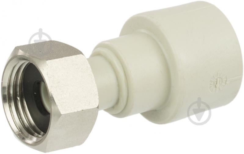 Переходник с накидной гайкой внутренняя Wavin 20х1/2" - фото 1 Переходник с накидной гайкой внутренняя Wavin 20х1/2" - фото 1