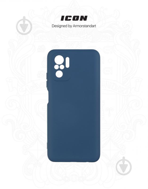 Панель Armorstandart ICON Case для Xiaomi Redmi Note 10 / Note 10s Blue (ARM61456) - фото 3