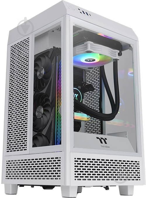 Корпус Thermaltake The Tower 100 Snow (CA-1R3-00S6WN-00) - фото 1