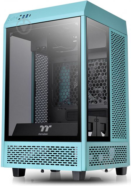 Корпус Thermaltake The Tower 100 Turquoise (CA-1R3-00SBWN-00) - фото 2