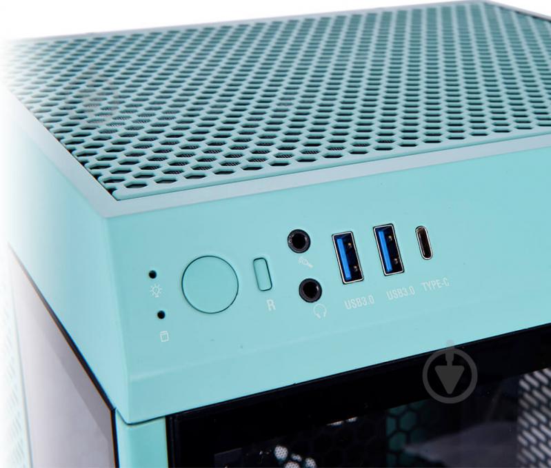 Корпус Thermaltake The Tower 100 Turquoise (CA-1R3-00SBWN-00) - фото 7