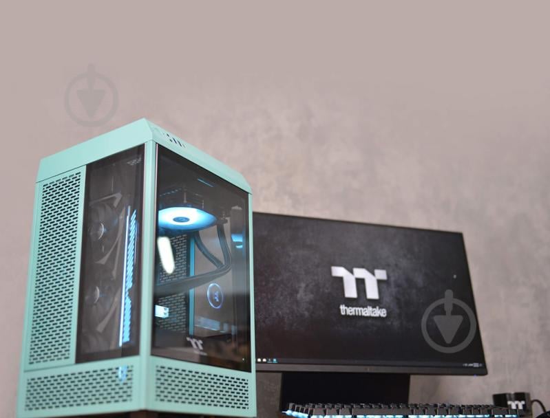 Корпус Thermaltake The Tower 100 Turquoise (CA-1R3-00SBWN-00) - фото 13